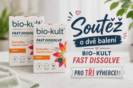 Soutěž o Probiotika Bio-Kult Fast Dissolve Trávení